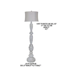 Amelia 62 Inch 150.00 Watt Floor Lamp Portable Light
