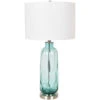 Sophia 32 Inch 150 Watt Blue Table Lamp Portable Light -Crestview cvabs1471 lg 1