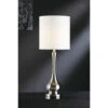 Camden 32 Inch 150 Watt Brushed Nickel Table Lamp Portable Light -Crestview cvacr870 lg 1