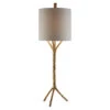 Metal Tree 40 Inch 100 Watt Gold Leaf Table Lamp Portable Light -Crestview cvaer1196