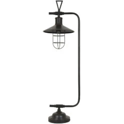 Melbourne 41 Inch 60 Watt Antique Bronze Table Pendant Portable Light