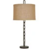 Link 36 Inch 150 Watt Rustic Metal Table Lamp Portable Light -Crestview cvaer791 lg