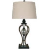 Whitby 37 Inch 150 Watt Oil Rubbed Bronze Table Lamp Portable Light -Crestview cvaer946 lg 1