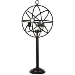 Global 37 Inch 40 Watt Oil Bronze Table Lamp Portable Light