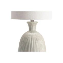Carrefour 31 Inch 150.00 Watt Grey Table Lamp Portable Light -Crestview cvap2314 silo3