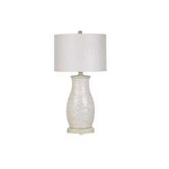 Urn Ceramic Table Lamp Portable Light