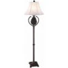 Pine Creek 63 Inch 150 Watt Bison Brown Floor Lamp Portable Light -Crestview cvasp515 lg 1
