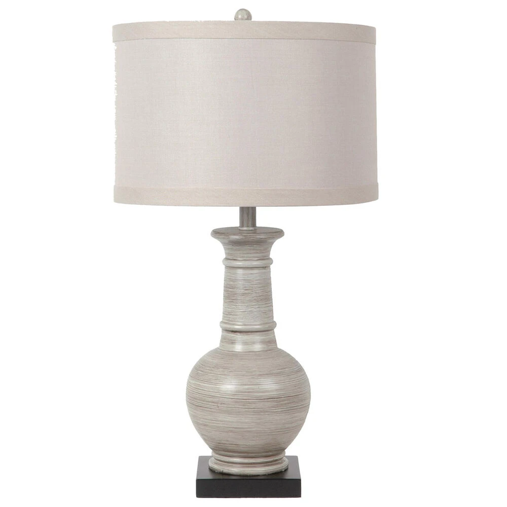 Darby 28 Inch 150 Watt Gray Washed Wood And Black Table Lamp Portable Light 3 Darby 28 Inch 150 Watt Gray Washed Wood And Black Table Lamp Portable Light