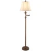 Barton Bronze Floor Lamp Portable Light -Crestview cvavp044a lg