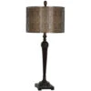 West Mire 33 Inch 100 Watt Bronze Table Lamp Portable Light 2 West Mire 33 Inch 100 Watt Bronze Table Lamp Portable Light -Crestview cvavp390 lg 1
