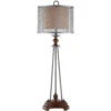 Kenwood 41 Inch 60 Watt Iron And Wood Table Lamp Portable Light -Crestview cvavp421 lg 1