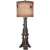 Shot 38 Inch 150 Watt Gunmetal Table Lamp Portable Light -Crestview cvavp755 lg 1