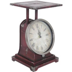 Scale 14 X 8 Inch Table Clock