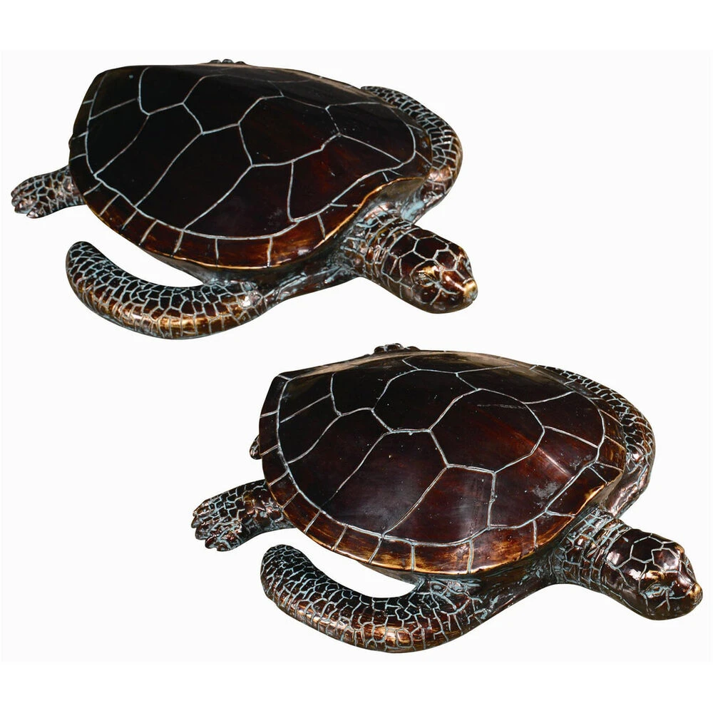 Sheldon Antique Bronze Statues, Set Of 2 3 Sheldon Antique Bronze Statues, Set Of 2