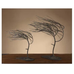 Windy Woods Sculptures, Set Of 2