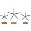 Starfish Sculptures, Set Of 3 -Crestview cvdep568 lg