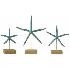 Starfish Sculptures, Set Of 3