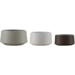 Zen 13 X 6 Inch Japanese Inspired Nesting Bowls, Set Of 3