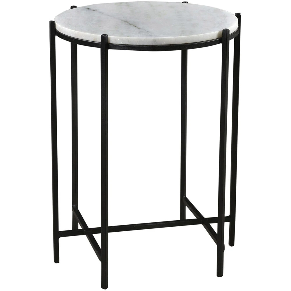 Bengal Manor 22 X 17 Inch Iron End Table 3 Bengal Manor 22 X 17 Inch Iron End Table