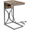 Bengal Manor 25 X 18 Inch Iron Side Table -Crestview cvfnr730 lg