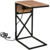 Bengal Manor 24.5 X 18 Inch Iron Side Table -Crestview cvfnr731 lg