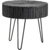 Drummond 24 X 24 Inch Black End Table 2 Drummond 24 X 24 Inch Black End Table -Crestview cvfnr771 silo1