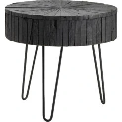 Drummond 24 X 24 Inch Black End Table