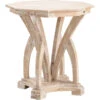 Evelyn 28 X 26 Inch Light Brown Side Table 1 Evelyn 28 X 26 Inch Light Brown Side Table -Crestview cvfnr782 silo1