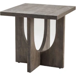 Glenridge 24 X 24 Inch Dark Gray End Table