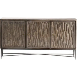 Richmond 69 X 16 Inch Brown And Bronze Sideboard