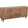 Talladega 70 X 15 Inch Medium Brown Sideboard -Crestview cvfnr846