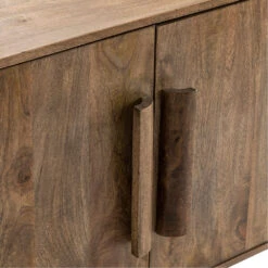 Sonoma 72 X 16 Inch Dark Brown Sideboard -Crestview cvfnr850 silo4