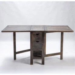 Barnwell 60 X 30 Inch Dark Brown Dining Table 11 Barnwell 60 X 30 Inch Dark Brown Dining Table -Crestview cvfnr872 7