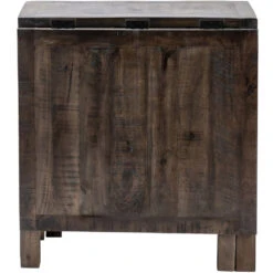 Barnwell 60 X 30 Inch Dark Brown Dining Table 15 Barnwell 60 X 30 Inch Dark Brown Dining Table -Crestview cvfnr872 lg