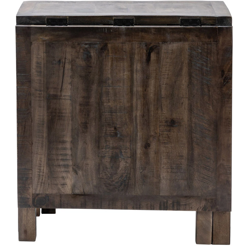 Barnwell 60 X 30 Inch Dark Brown Dining Table 9 Barnwell 60 X 30 Inch Dark Brown Dining Table - Image 7