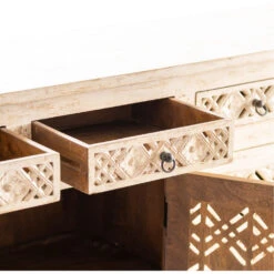 Amelia 73 X 17 Inch Cream Sideboard 8 Amelia 73 X 17 Inch Cream Sideboard -Crestview cvfnr898 silo4