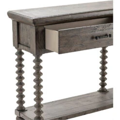 Pembroke Plantation 69 X 14 Inch Dark Gray Console Table 8 Pembroke Plantation 69 X 14 Inch Dark Gray Console Table -Crestview cvfvr8035 silo3