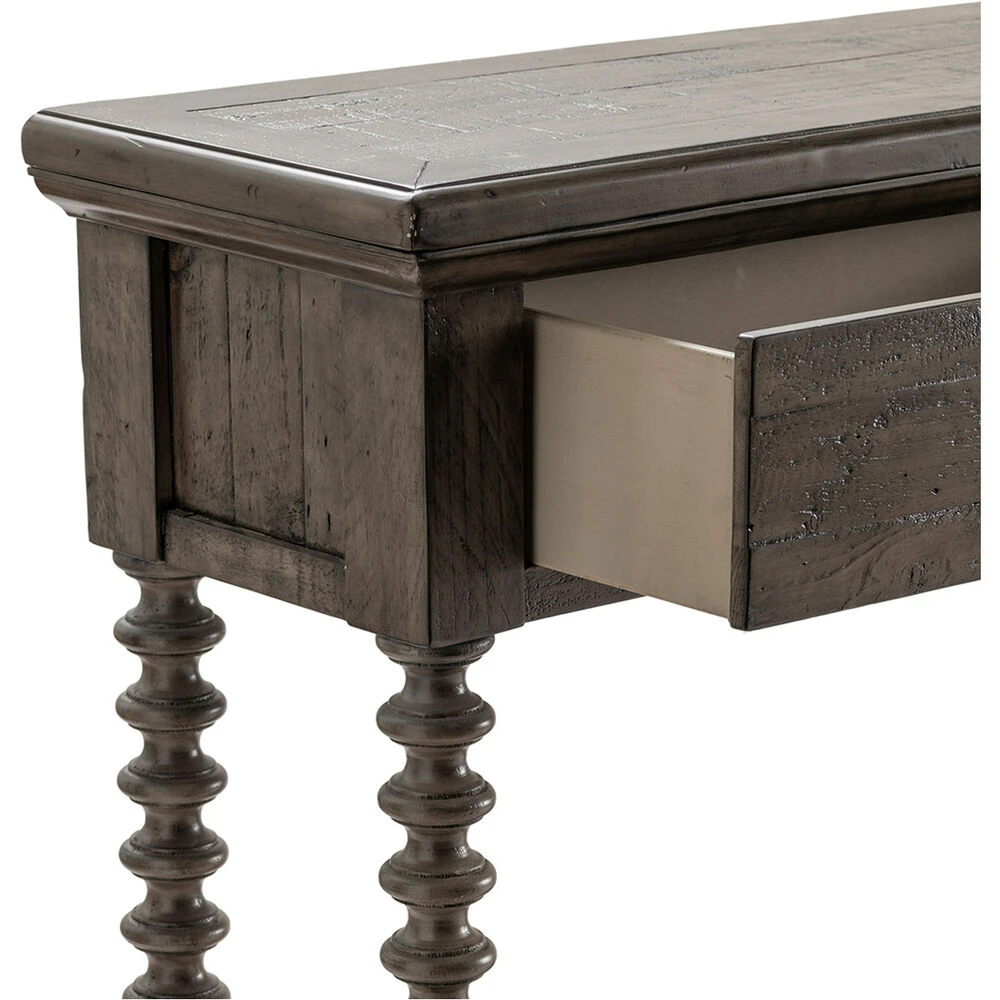 Pembroke Plantation 69 X 14 Inch Dark Gray Console Table 6 Pembroke Plantation 69 X 14 Inch Dark Gray Console Table - Image 4