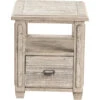 Pembroke Plantation 24 X 23 Inch Light Gray End Table 2 Pembroke Plantation 24 X 23 Inch Light Gray End Table -Crestview cvfvr8038 silo1