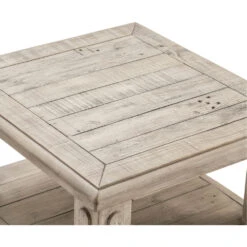 Pembroke Plantation 24 X 23 Inch Light Gray End Table 8 Pembroke Plantation 24 X 23 Inch Light Gray End Table -Crestview cvfvr8038 silo4