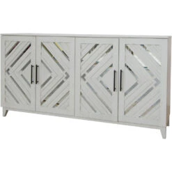 Falls Creek 72 X 48 X 16 Inch Etagere 8 Falls Creek 72 X 48 X 16 Inch Etagere -Crestview cvfvr8229 1