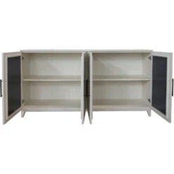 Falls Creek 72 X 48 X 16 Inch Etagere 9 Falls Creek 72 X 48 X 16 Inch Etagere -Crestview cvfvr8229 2