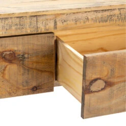 Pleasant Grove 64 X 14 Inch Light Brown Console Table -Crestview cvfvr8251 silo4