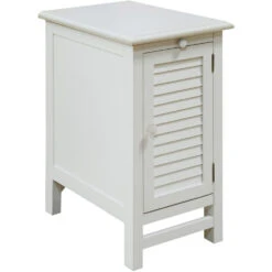 Cape May 24 X 19 Inch White Accent Table