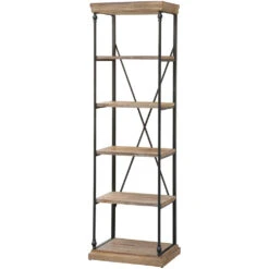 La Salle 77 X 24 X 17 Inch Etagere