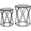 Buena Vista Accent Tables, Set Of 2 -Crestview cvfzr2254 lg