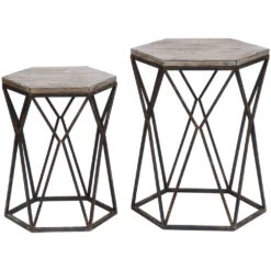 Buena Vista Accent Tables, Set Of 2