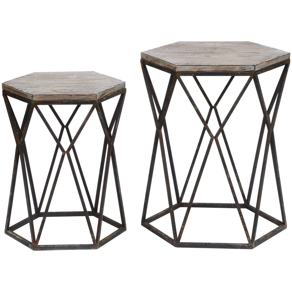 Buena Vista Accent Tables, Set Of 2 3 Buena Vista Accent Tables, Set Of 2