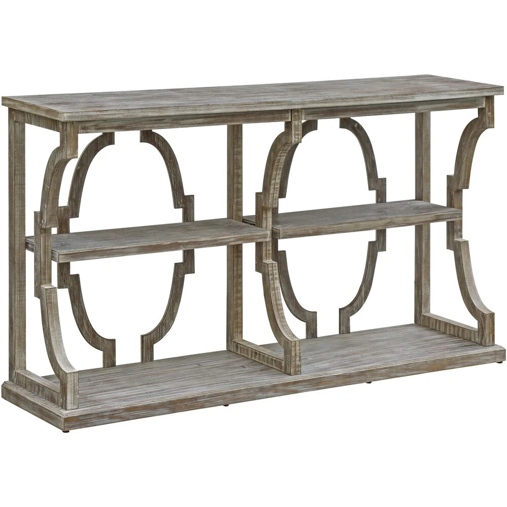 Stockton 64 X 15 Inch Chestnut Console Table 3 Stockton 64 X 15 Inch Chestnut Console Table