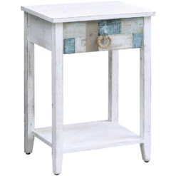 South Shore 25 X 18 Inch Multi Color Accent Table